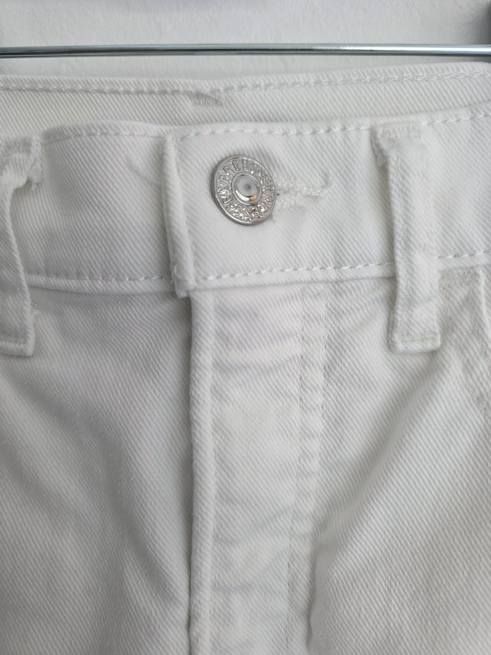 Express Women’s White Denim Shorts Bermudas
